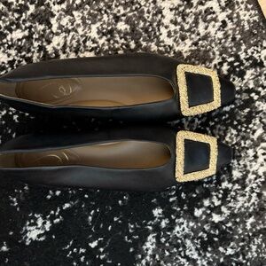 Sam Edelman Black Flats